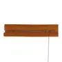 PERSIANA ROLL COM BANDÔ 1 M X 2.20 M BAMBU BAMBA - NOZES/BEGE - Foto 4
