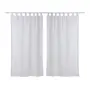 CORTINA 2 PEÇAS 1,30 M X 2,30 M VOIL LUMIÉRE - BRANCO - Foto 1