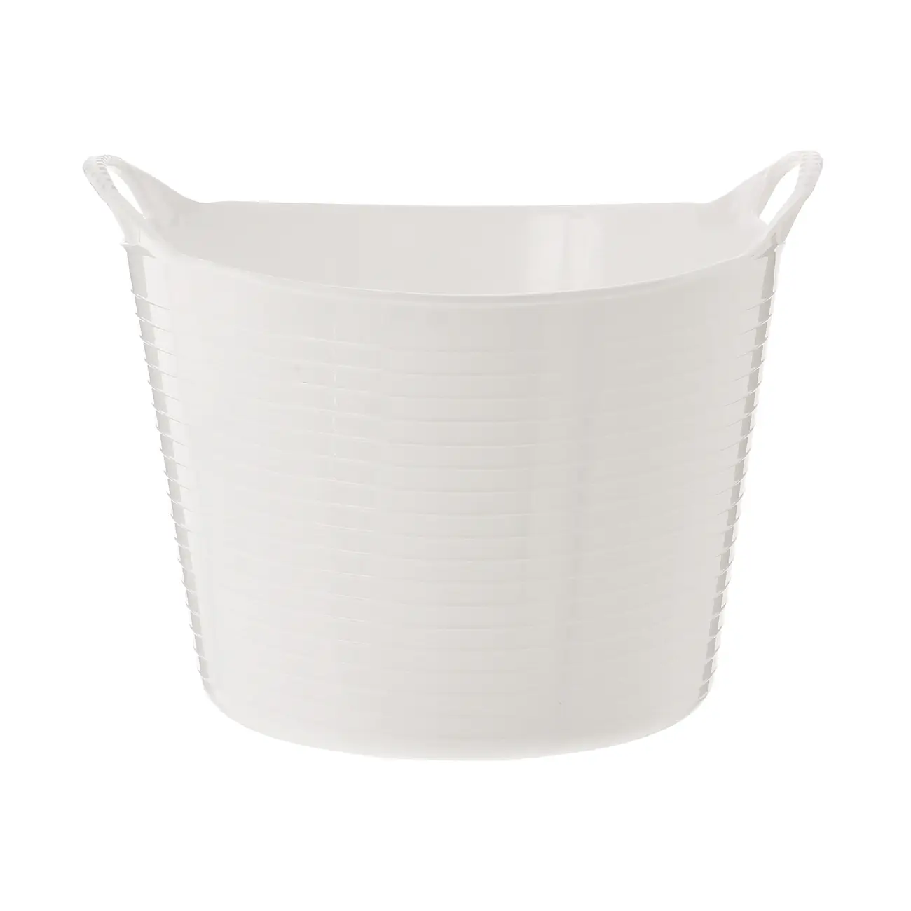 CESTO/BALDE 36 CM X 36 CM X 28 CM UNITY - BRANCO - Foto 1