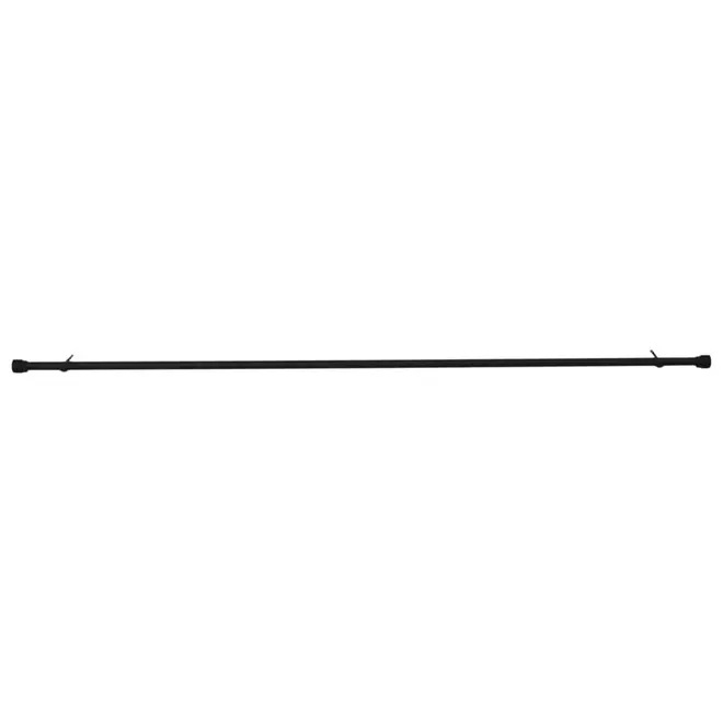 SUPORTE PARA CORTINA 2,20 M GOTLAND - PRETO - Foto 1