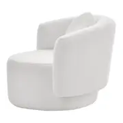 POLTRONA HAGNA - BOUCLÉ BRANCO - Foto 3