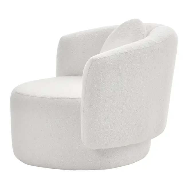 POLTRONA HAGNA - BOUCLÉ BRANCO - Foto 3