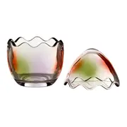 POTE/ADORNO OVO PÁSCOAMOR 14 CM - MOUSSE DE JABUTICABA/LARANJA LED - Foto 4