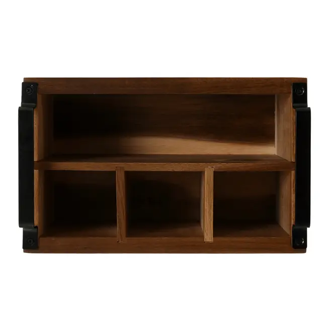 FORJ PORTA-UTENSÍLIOS ACÁCIA TIMBRE - ACÁCIA/PRETO - Foto 7