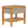 MESA DE CABECEIRA 1 GAVETA KANT - CAMELO/AMÊNDOA - Foto 14