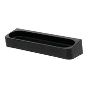 PRATELEIRA PARA BANHEIRO AUTOADESIVA 36 CM ELEVE - PRETO - Foto 2