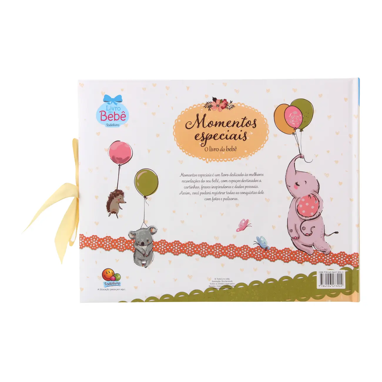 LIVRO MOMENTOS ESPECIAIS - LIVRO DO BEBÊ - MULTICOR - Foto 5