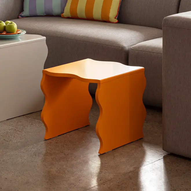 MESA LATERAL CONJUNTO COM 2 PEÇAS BLOBS - FLANDRES/SORBET DE MANGA - Foto 16