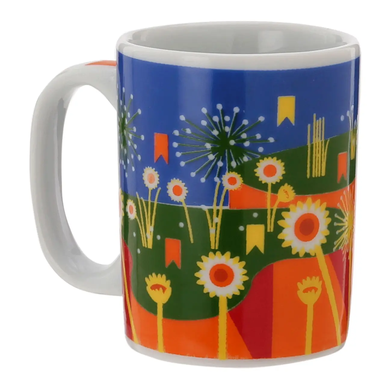 CANECA 160 ML TEMPO DE COLHER CHAPADÕES - BRANCO/MULTICOR - Foto 3