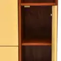 GUARDA-ROUPA DE SOLTEIRO 2 PORTAS/2 GAVETAS SAUÍ - NOZES/ARGILA CRUA - Foto 8
