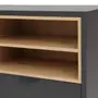 ARMÁRIO PARA ESCRITÓRIO BAIXO 3 PORTAS BASCULANTES ALETA - KONKRET/OAK TAMMI - Foto 10