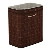 CESTO PARA ROUPAS COM DIVISÓRIA 53 CM X 60 CM X 35 CM BUKA - MARROM/BEGE - Foto 9