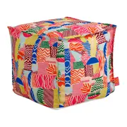 PUFF 45 CM X 45 CM VIBRA VERÃO - AÇAY/VERDE ÁGUA - Foto 3