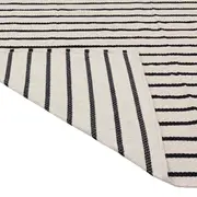 TAPETE 2 M X 2,50 M MURLES - BRANCO/PRETO - Foto 4