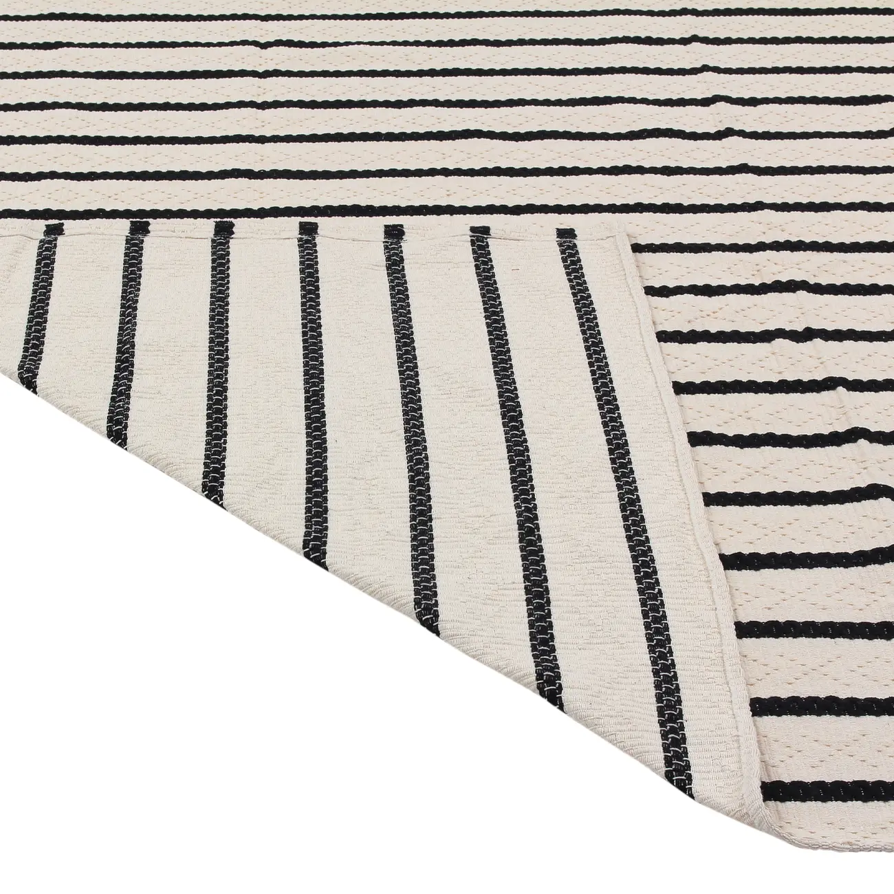 TAPETE 2 M X 2,50 M MURLES - BRANCO/PRETO - Foto 4