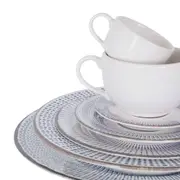 XÍCARA CAFÉ 50 ML SALINA I - BRANCO/AZUL - Foto 4
