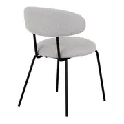CADEIRA DISCUS - PRETO/CINZA - Foto 4