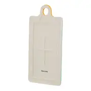 TÁBUA PARA SERVIR 32 CM X 15 CM CIRCUS - BRANCO/SORBET DE MENTA - Foto 8