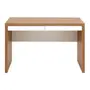 MESA COM 2 GAVETAS C/ MESA AUX BOSS - OAK TAMMI/BRANCO - Foto 5