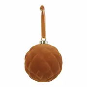 PINGENTE BOLA LOSANGO 8 CM CONJUNTO COM 2 PEÇAS FINE FESTIVITY - DOURADO - Foto 4
