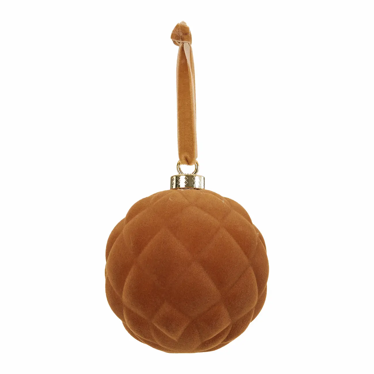 PINGENTE BOLA LOSANGO 8 CM CONJUNTO COM 2 PEÇAS FINE FESTIVITY - DOURADO - Foto 4