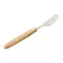 FAQUEIRO PARA CHURRASCO 12 PÇS PARA 6 PESSOAS GRILL - INOX/SERINGUEIRA - Foto 4