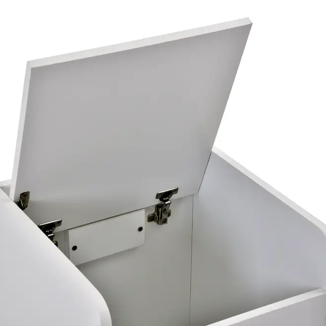 BAÚ 40 CM X 40 CM HIDING - BRANCO - Foto 7