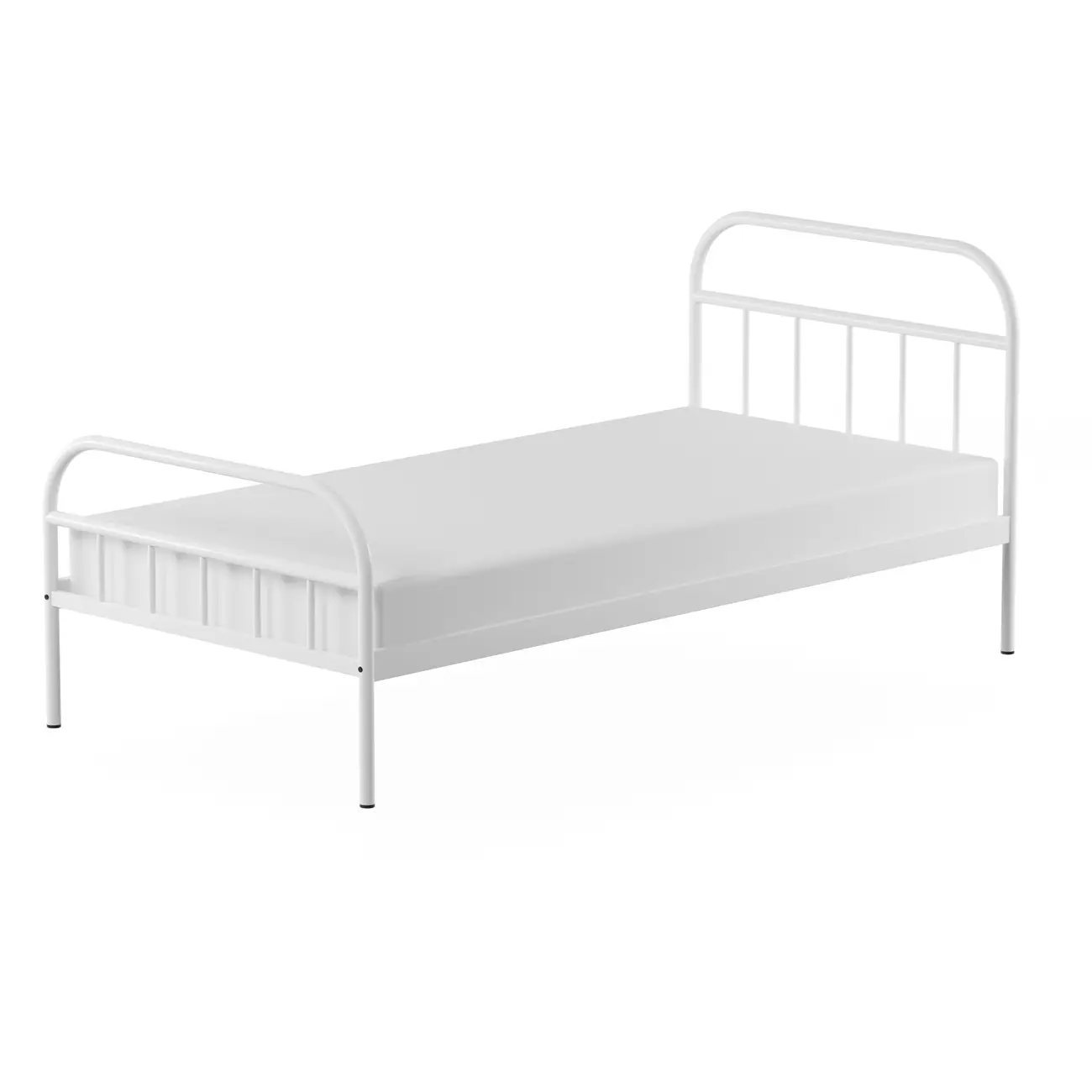CAMA DE SOLTEIRO 88 CM MABOO - BRANCO - Foto 1