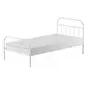 BRANCO - CAMA DE SOLTEIRO 88 CM MABOO