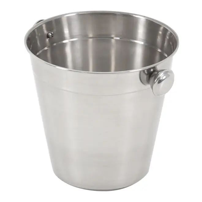 BALDE PARA GELO 14 CM HELLIN - INOX - Foto 1