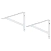 SUPORTE PARA PRATELEIRA COM 2 PEÇAS MAINS - BRANCO - Foto 1
