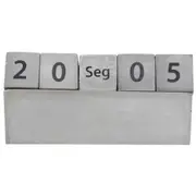 CALENDARIO MESA BETON - KONKRET/PRETO - Foto 1