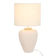 LUMINÁRIA DE MESA CARMEL C/CÚP P - OFF WHITE - Foto 2