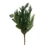 GALHO PINHEIRO DECORATIVO PICK 57 CM VILAREJO NOEL - VERDE - Foto 1