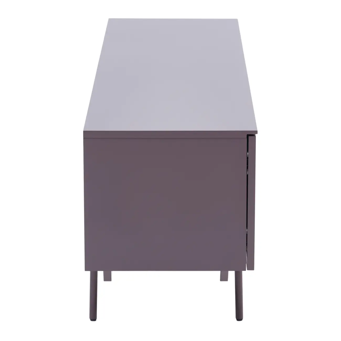 RACK 2 PORTAS/2 GAVETAS 1,80 M X 42 CM THE FOLD - RUBY MOCHA/RUBY MOCHA - Foto 9