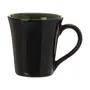 CANECA 330 ML DEGUSTO - PRETO/MUSGO - Foto 1