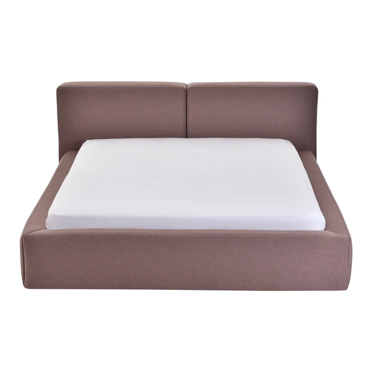 CAMA KING 1,93 M FRIGGA - RUBY MOCHA - Foto 1