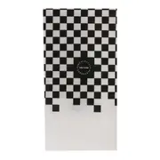 GUARDANAPO 39 CM X 39 CM PACOTE COM 20 PEÇAS CAVEIRA - BRANCO/PRETO - Foto 4