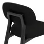 CADEIRA DE JANTAR MALMO - PRETO/PRETO - Foto 6