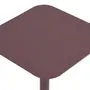 MESA LATERAL BAIXA 37 CM X 37 CM FOXY - RUBY MOCHA - Foto 4
