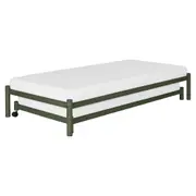 CAMA DE SOLTEIRO 88 C/CAMA INF 78 FLAT - MUSGO/MUSGO - Foto 1