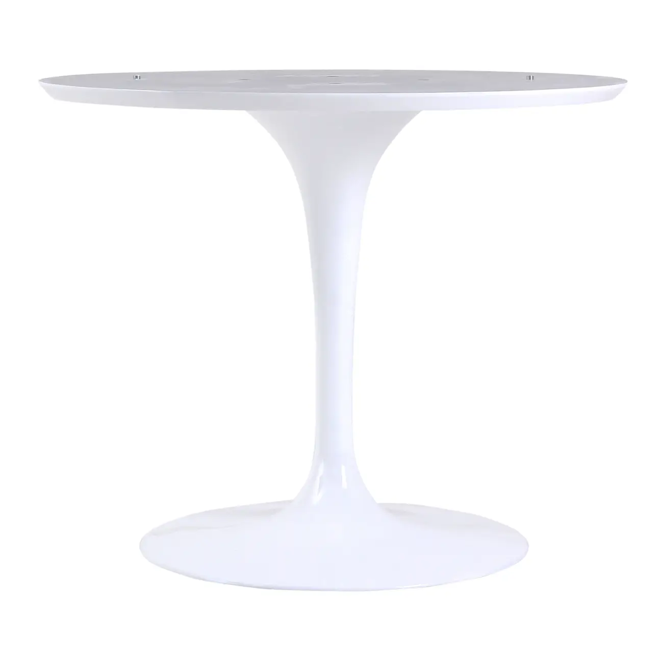 BASE DE MESA DE JANTAR CENTRAL REDONDO AU 1,20 M TULIPE - BRANCO BRILHANTE - Foto 2