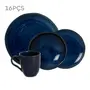 APARELHO DE JANTAR 16 PEÇAS LAZULI - AZUL - Foto 1