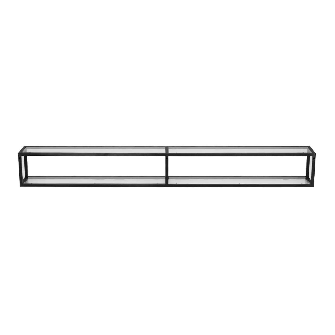 RACK SUSPENSO/NICHO 2,10 M X 21 CM GRAFF - GRAFITE MATTE FLOTADO/INCOLOR - Foto 3