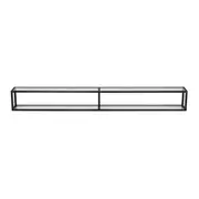 RACK SUSPENSO/NICHO 2,10 M X 21 CM GRAFF - GRAFITE MATTE FLOTADO/INCOLOR - Foto 3