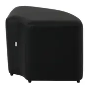 PUFF 75 CM X 45 CM SET WAVE CURV - CORSIN PRETO - Foto 3