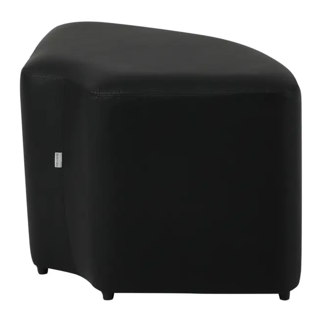 PUFF 75 CM X 45 CM SET WAVE CURV - CORSIN PRETO - Foto 3