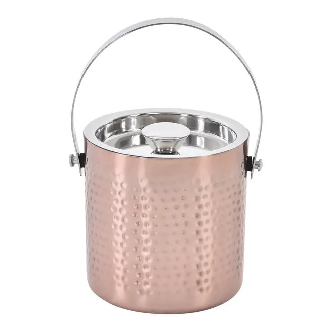 BALDE PARA GELO COM ALÇA NORSEMAN DUO - COBRE/INOX - Foto 1