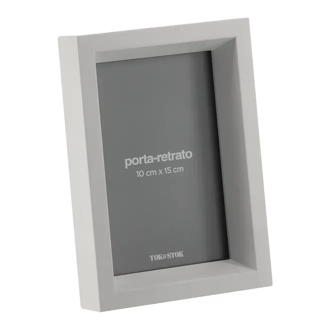 PORTA-RETRATO 10 CM X 15 CM FOCCUS - BRANCO - Foto 2