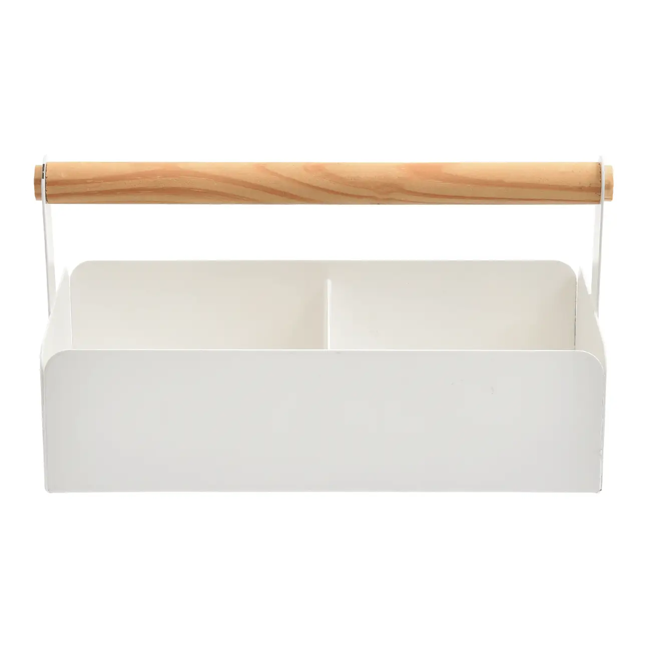 PORTA-OBJETOS FOLDING - BRANCO/PINUS NATURAL - Foto 2